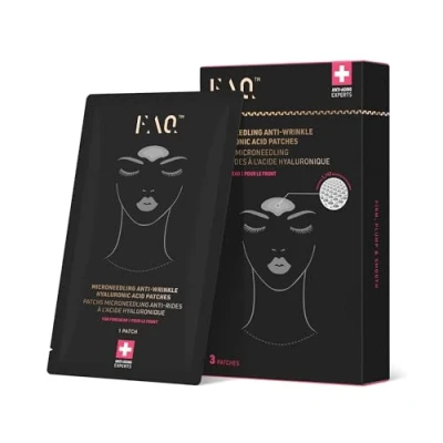 Afbeelding van FAQ™ Microneedling anti rimpel hyaluronzuur patches voor het voorhoofd