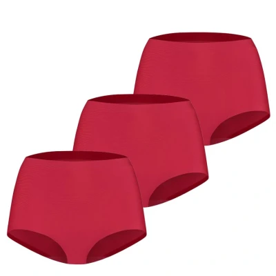 Afbeelding van Ten Cate Secrets High Waist Slip 3 pack Rood M