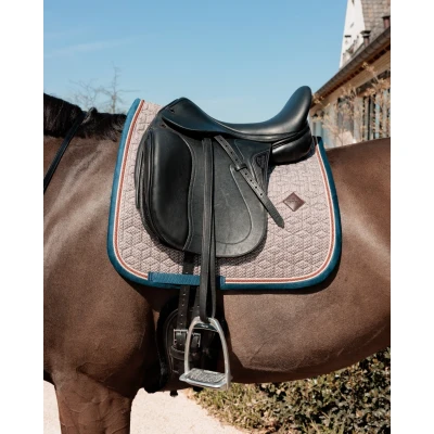 Image de Kentucky Pied de Poule Dressage Saddle Pad