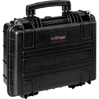 Afbeelding van Explorer Cases Outdoor koffer 3815HL.B E black empty (b x h d) 38 27 16 cm Zwart