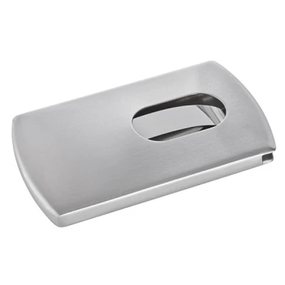 Image de Sigel Snap Porte cartes de visite acier inoxydable argent