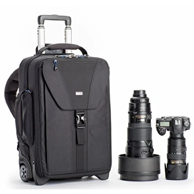 Image de Valise à roulettes pour Appareil photo avec objectifs et Tablette/Notebook Think Tank Airport TakeOff V2.0 Gris noir