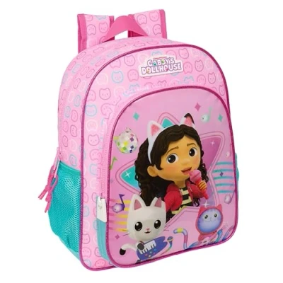 Afbeelding van Schoolrugzak Gabby&#039;s Dollhouse Party Roze 26 x 34 11 cm