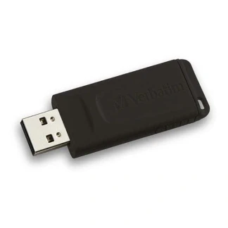Afbeelding van Verbatim Slider USB stick 64 GB Zwart 98698 2.0