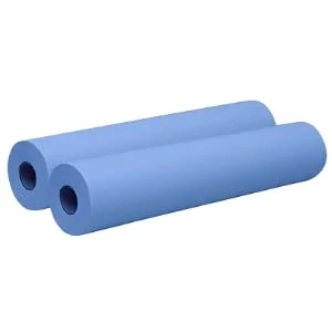 Afbeelding van (DSTOCK60) 2 onderzoekslaken 50 x 35 cm gelamineerd duurzaam optimale absorptie voorgesneden om de breedte 150 formaten rollen
