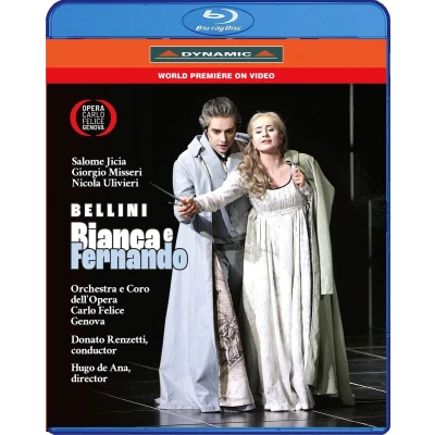 Afbeelding van Salome Jicia, Giorgio Misseri, Nicola Ulivieri Bellini: Bianca E Fernando (Blu ray)