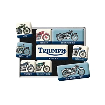 Afbeelding van Magneet Set Triumph Model Chart