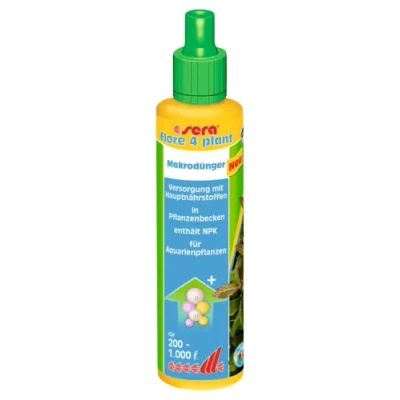 Afbeelding van Sera Flore 4 Plant Voor Plantenaquariums Met Weinig Vissen 50 ml