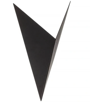 Afbeelding van Wandlamp vorm 4, zwart, 19 x 30 cm