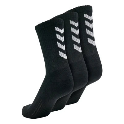 Afbeelding van Hummel Fundamental 3PACK Sportsokken, Heren, Maat: 36/40, Black