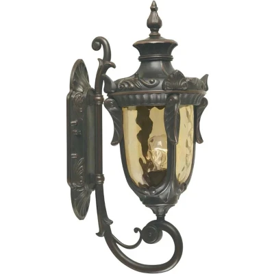 Afbeelding van Bohemian Wandlamp Steady Lighting Metaal E27 L: 26.5cm Voor Buiten Woonkamer Eetkamer Brons