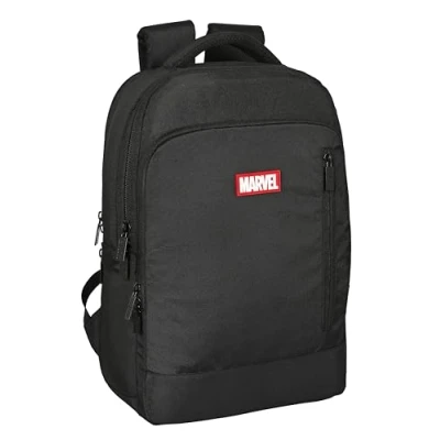 Afbeelding van Rugtas voor Laptop en Tablet met USB Uitgang Marvel Zwart