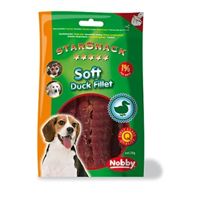 Afbeelding van Nobby starsnack soft duck fillet 2 ST à 70 gr