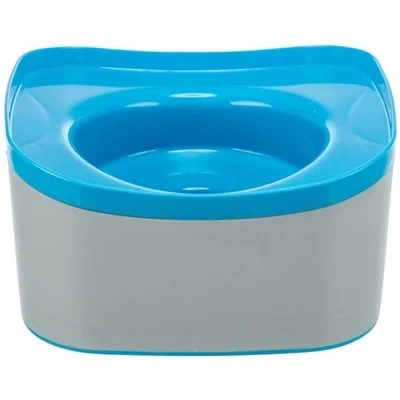 Afbeelding van Trixie Drinkbak Reisbak Strong Donkergrijs/Petrol 21X21X11 cm