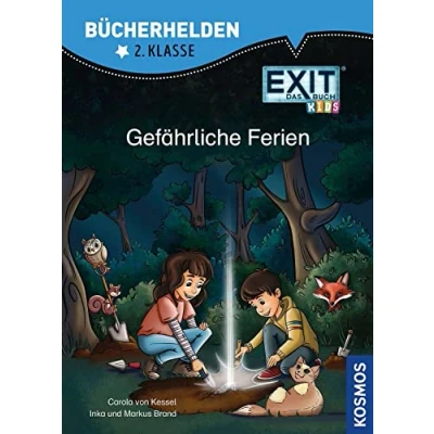 Afbeelding van EXIT® Das Buch Kids, Bücherhelden 2. Klasse, Gefährliche Ferien