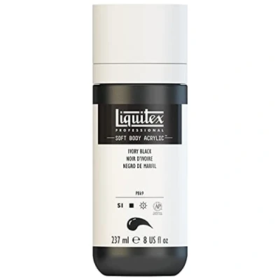 Afbeelding van Liquitex Professional Acryl Soft Body 237 ml ivoorzwart