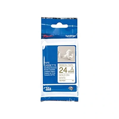 Afbeelding van Brother TZE R254 printerlint Goud