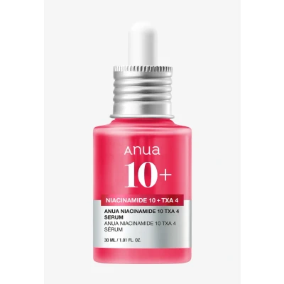 Afbeelding van ANUA Serum 10% niacinamide + 4% tranexaminezuur, ceramide, hyaluronzuur, vitamine B12, natuurlijke kleur, gevoelige huid, Koreaanse glashuid, geurvrij (30 ml)