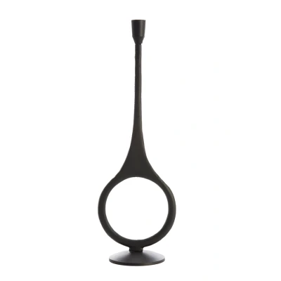 Afbeelding van Light &amp; Living Kandelaar ANTIGA Ø13x55cm Zwart