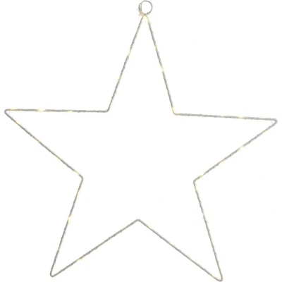 Afbeelding van Kerstverlichting LED Ster 40CM 40 lampjes