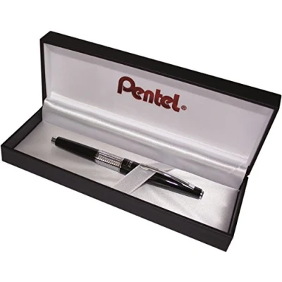 Afbeelding van Pentel Kerry Premium vulpotlood met metalen behuizing, exclusief design, hardheid HB 0,7 mm zwart