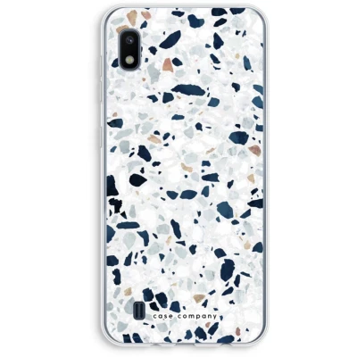 Afbeelding van Case Company® hoesje geschikt voor Samsung Galaxy A10 Terrazzo N1 Soft Cover Telefoonhoesje Bescherming aan alle Kanten en Schermrand