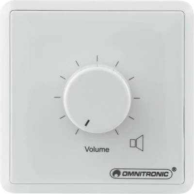 Afbeelding van Omnitronic PA Volume Controller, 30 W mono wh