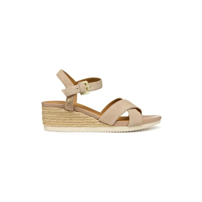 Afbeelding van Geox Espadrilles, Dames, Maat: 37, Peach Leer
