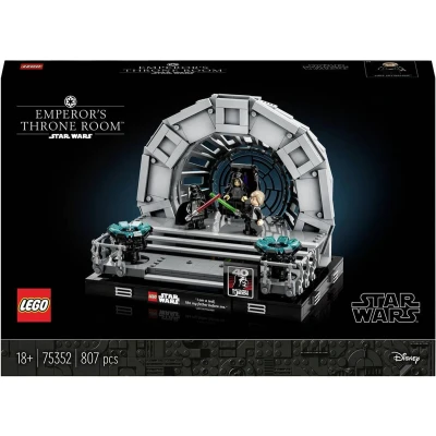 Afbeelding van LEGO Star Wars Troonzaal van de keizer diorama bouwset 75352 in kleur