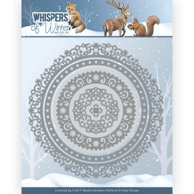 Afbeelding van Dies Amy Design Whispers of Winter Circle