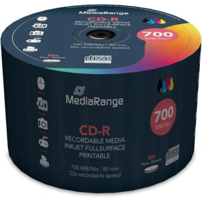 Afbeelding van MR208 52x CD R 120 mm 700 MB Cakebox 50 pc(s)
