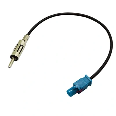Afbeelding van Audioproject A126 Autoradio Fakra Antenne Adapter DIN stekker compatibel met VW Seat Skoda Opel Ford Dacia BMW E46 Auto Radio Kabel