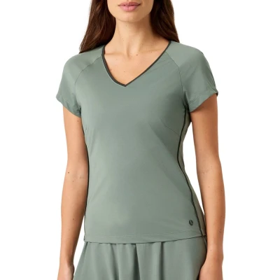 Afbeelding van Björn Borg Ace V neck Shirt Dames Maat L