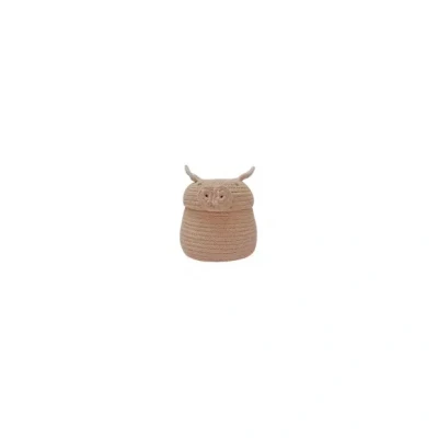 Afbeelding van Lorena Canals Mini Opbergmand Peggy the Pig 15x17x17cm