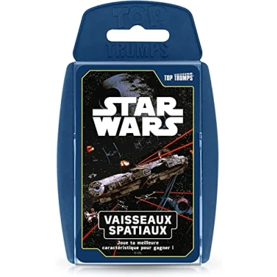 Afbeelding van Winning Moves Top Trumps Star Wars ruimteschepen kaartspel gezelschapsspel Franse versie