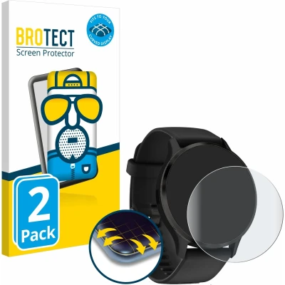 Afbeelding van BROTECT Screenprotector voor Garmin Venu 3 Folie Beschermfolie matte volledig dekking (2 Stuks)