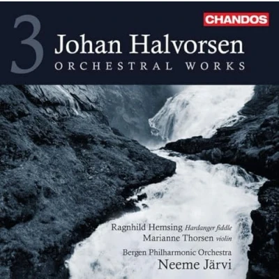 Afbeelding van Ragnhild Hemsing, Marianne Thorsen, Bergen Philharmonic Orchestra Halvorsen: Orchestral Works, Volume 3 (CD)