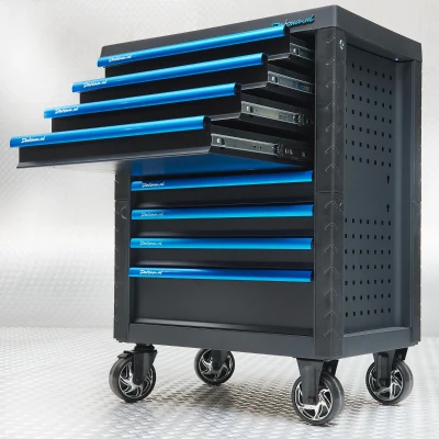 Afbeelding van Gereedschapswagen &quot;Black Line&quot; met 8 laden