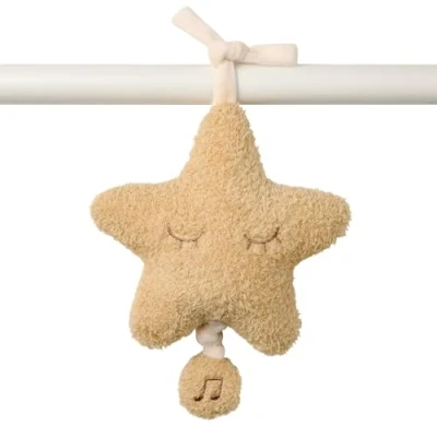 Afbeelding van Nattou TEDDY Muziek Knuffel Ster 20 cm Honing