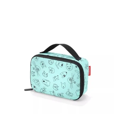 Image de Sac isotherme enfant Mint chat et chien Reisenthel Bleu Polyester