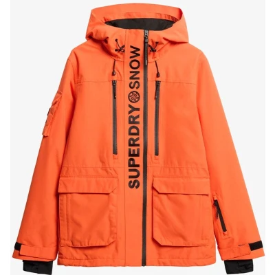 Afbeelding van Superdry Jas, Heren, Maat: XL, Flame orange