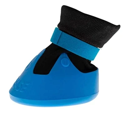 Image de Tubbease Chaussure de Traitement pour Sabots Chevaux Bleu L