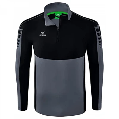 Afbeelding van Six Wings trainingstop slate grey/zwart / 140