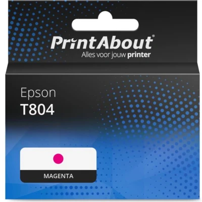 Afbeelding van Huismerk Epson T8043 Inktcartridge Magenta