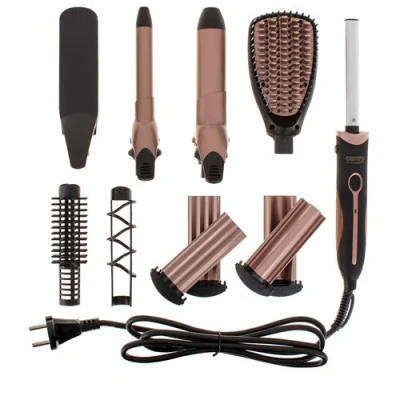 Image de Ensemble de soins capillaires et mise en plis 5 1 Lisser Fer à Friser Camry CR2024 50
