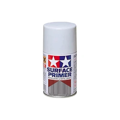 Afbeelding van Tamiya 87026 Surface Primer Grey Acryl Spray 100ml Verf spuitbus
