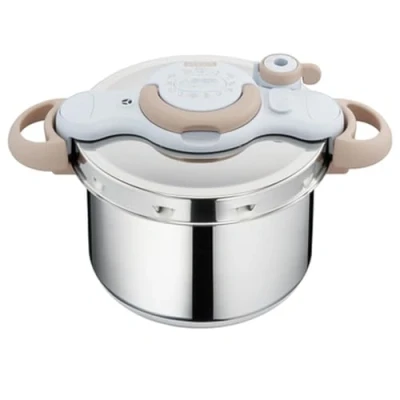 Image de SEB P4624871 Clipso Minut Eco Respect Cocotte minute 7,5L, Autocuiseur induction, 90% recyclable, Cuisson rapide, FabriquÃ© en France