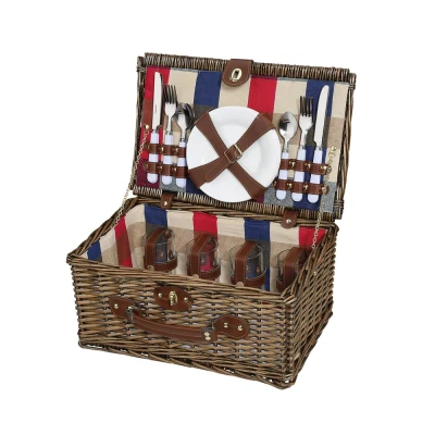 Afbeelding van Cilio Picknick korb Lenno Braun
