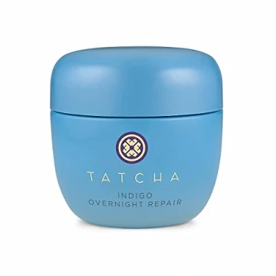 Afbeelding van TATCHA Indigo Overnight Repair Serum: serum in Cream Treatment, geurvrij, 50 ml