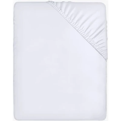 Afbeelding van Utopia Bedding Sheet with corners Anderhalf Frans vierkant 120 x 200 cm Grijs Geborstelde microvezel Hoeslaken elastisch onder de hoeken